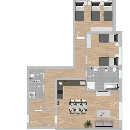 Max116 Komfortable Monteurwohnung شقة Maxhutte-Haidhof