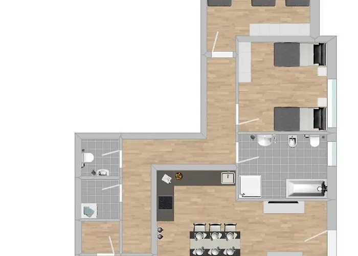 Max116 Komfortable Monteurwohnung Апартаменты Maxhutte-Haidhof